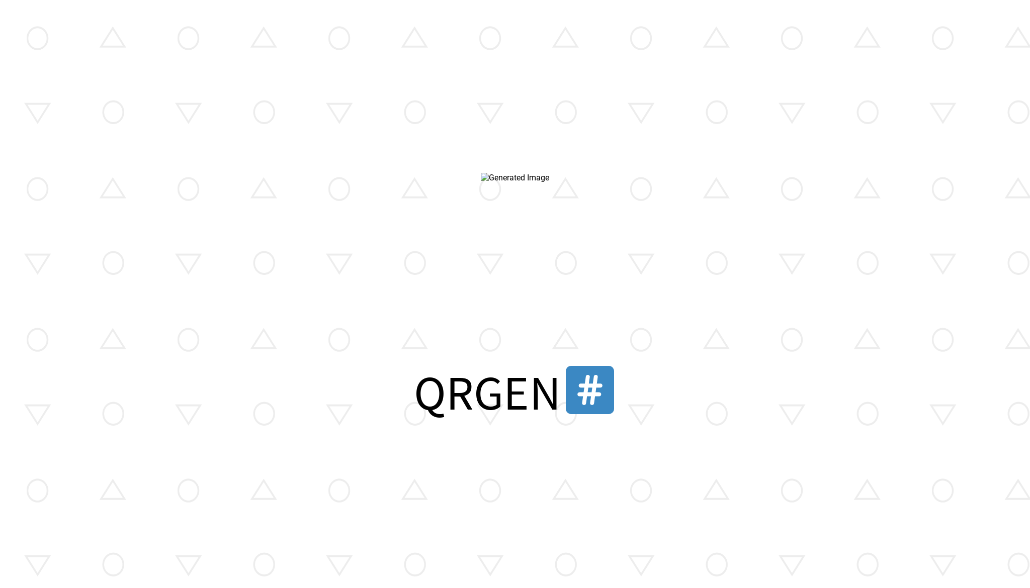 Imagen de portada de la herramienta QRGEN